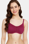 Rosaline Cyber Grove Everyday Double Layered Non Wired 3/4th Coverage T-Shirt Bra (Pack of 2) - Multicolor — thumbnail 6
